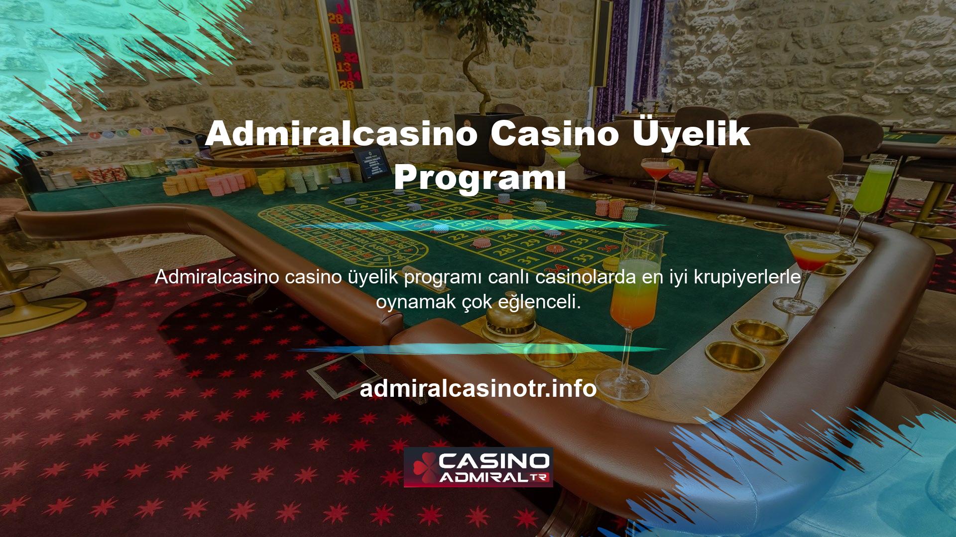 Admiralcasino hesabınıza giriş yapın ve casino portalını açın